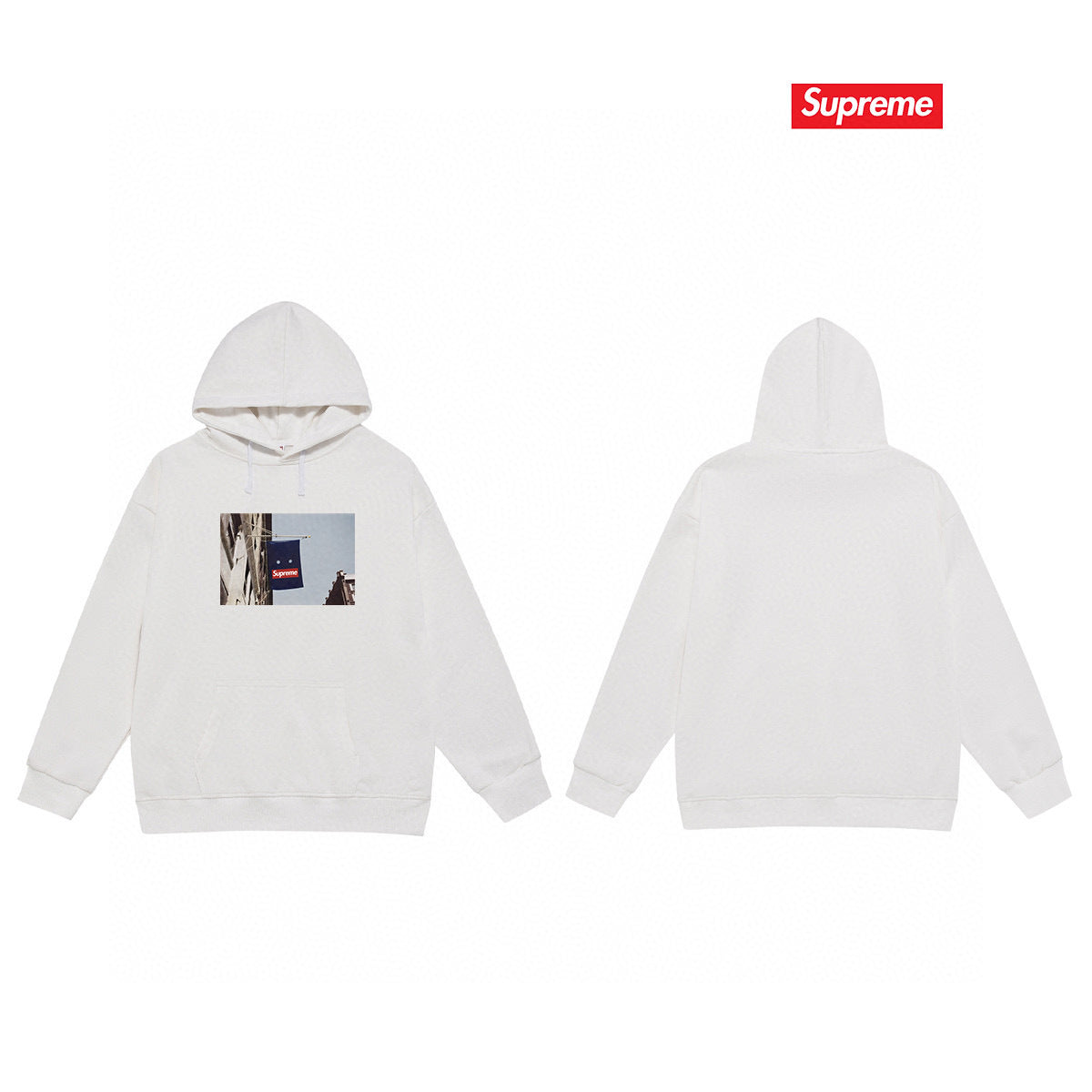 Supreme Unisex Casual Hoodie