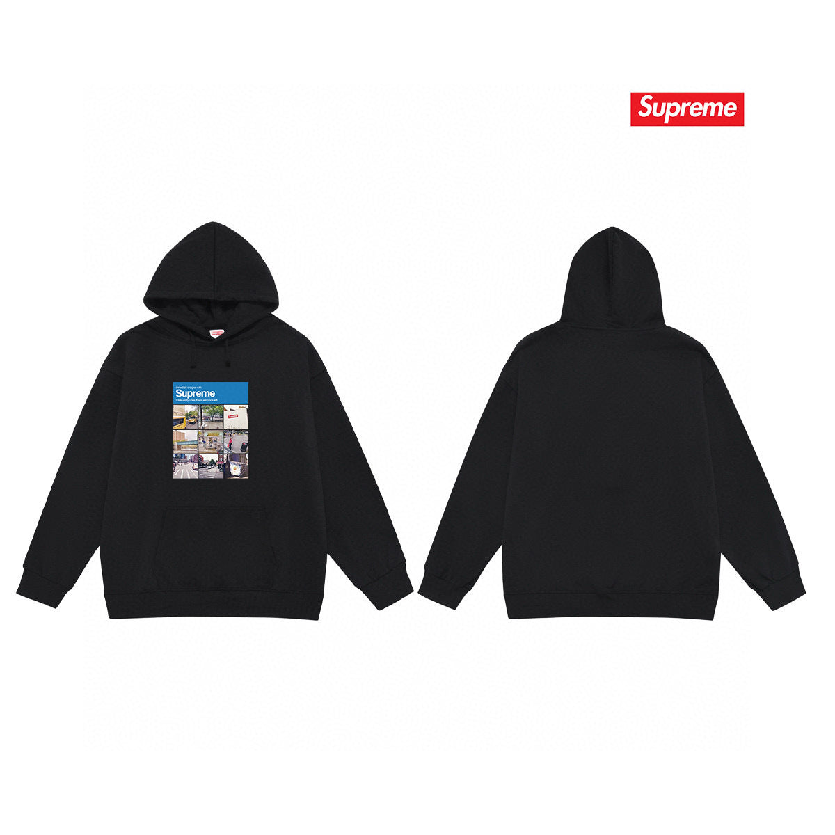 Supreme Unisex Casual Hoodie