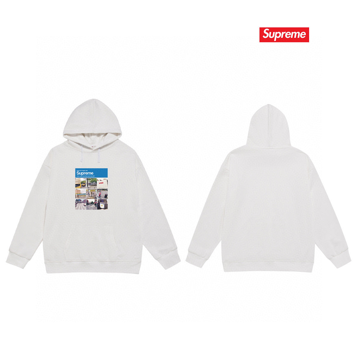 Supreme Unisex Casual Hoodie