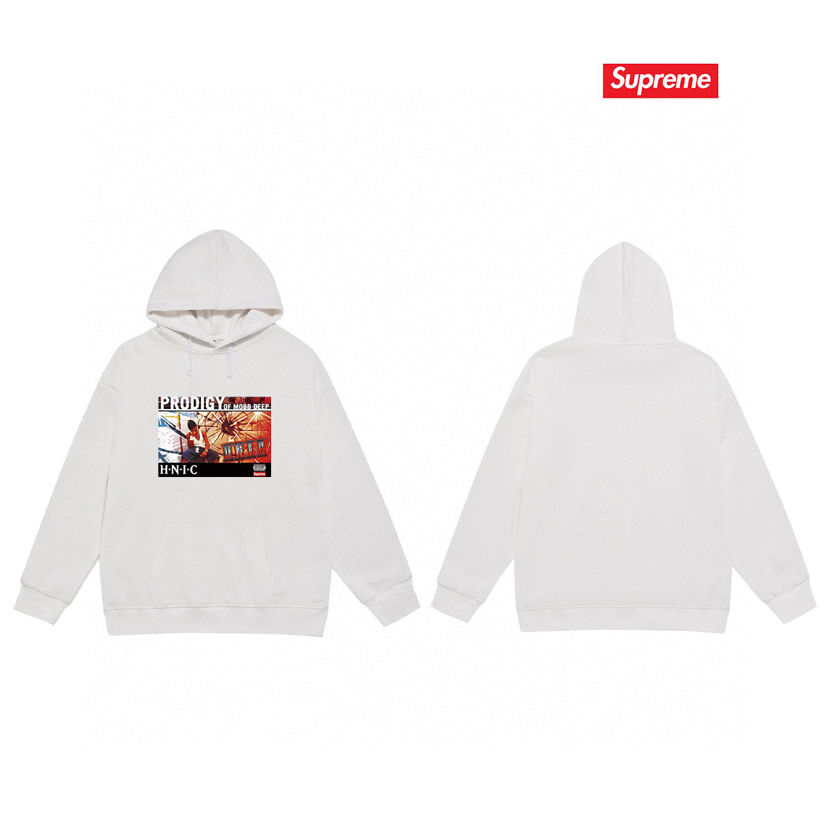 Supreme Unisex Casual Hoodie