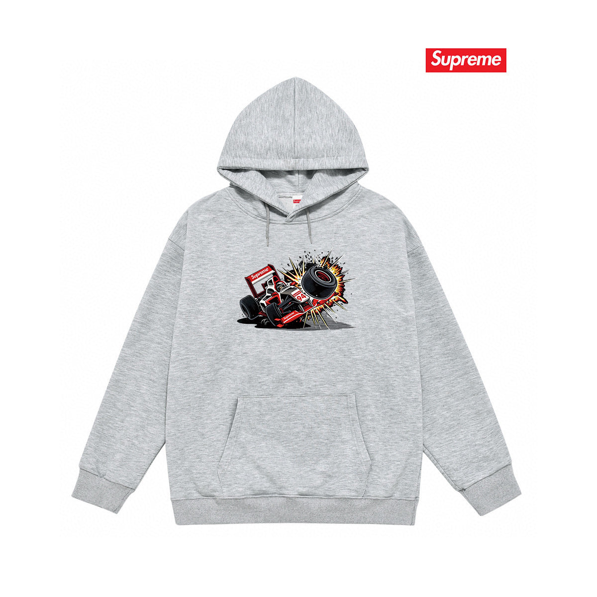 Supreme Unisex Casual Hoodie