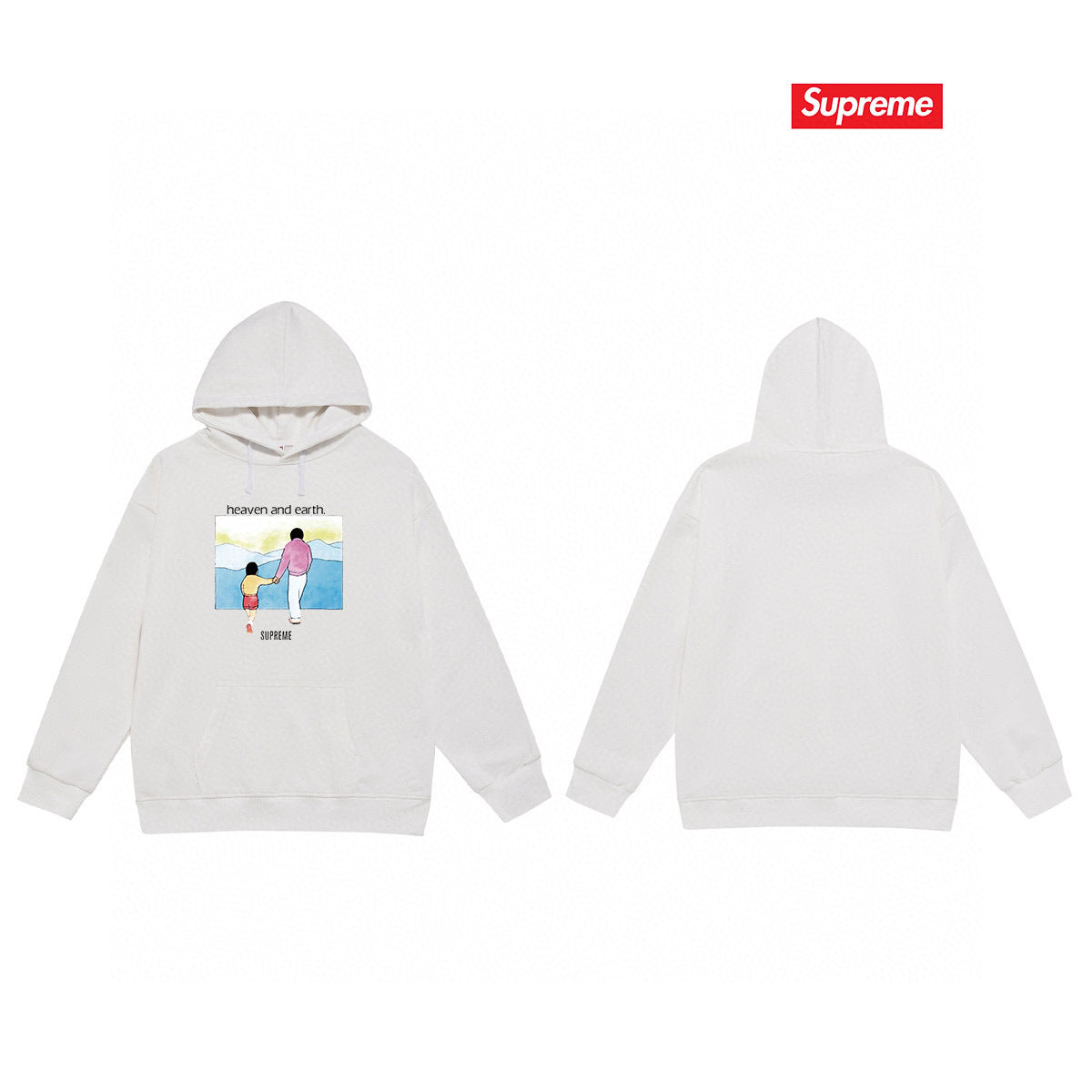 Supreme Unisex Casual Hoodie