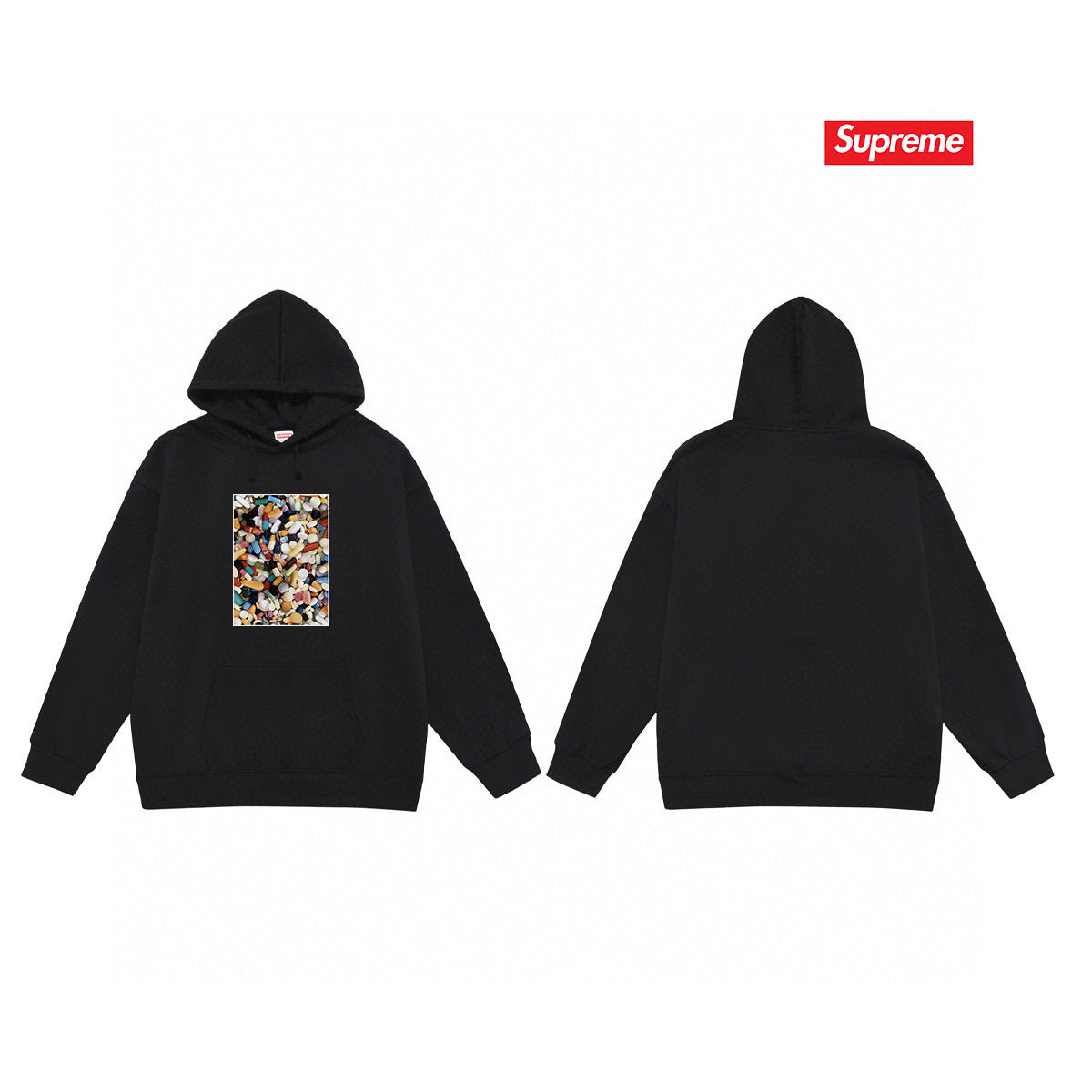Supreme Unisex Casual Hoodie
