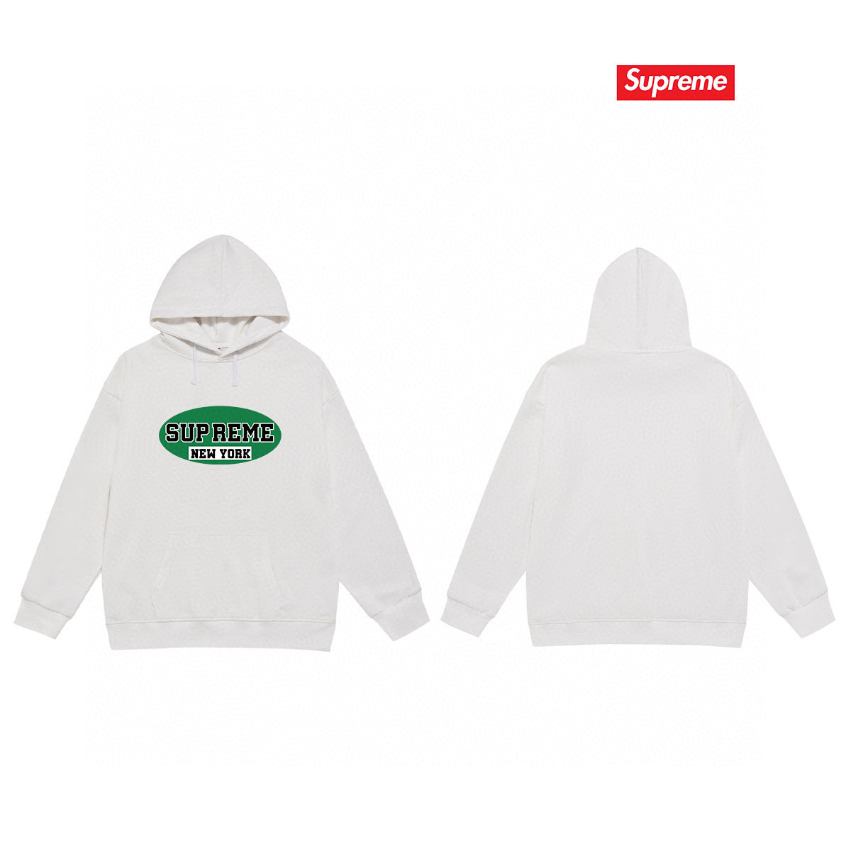 Supreme Unisex Casual Hoodie