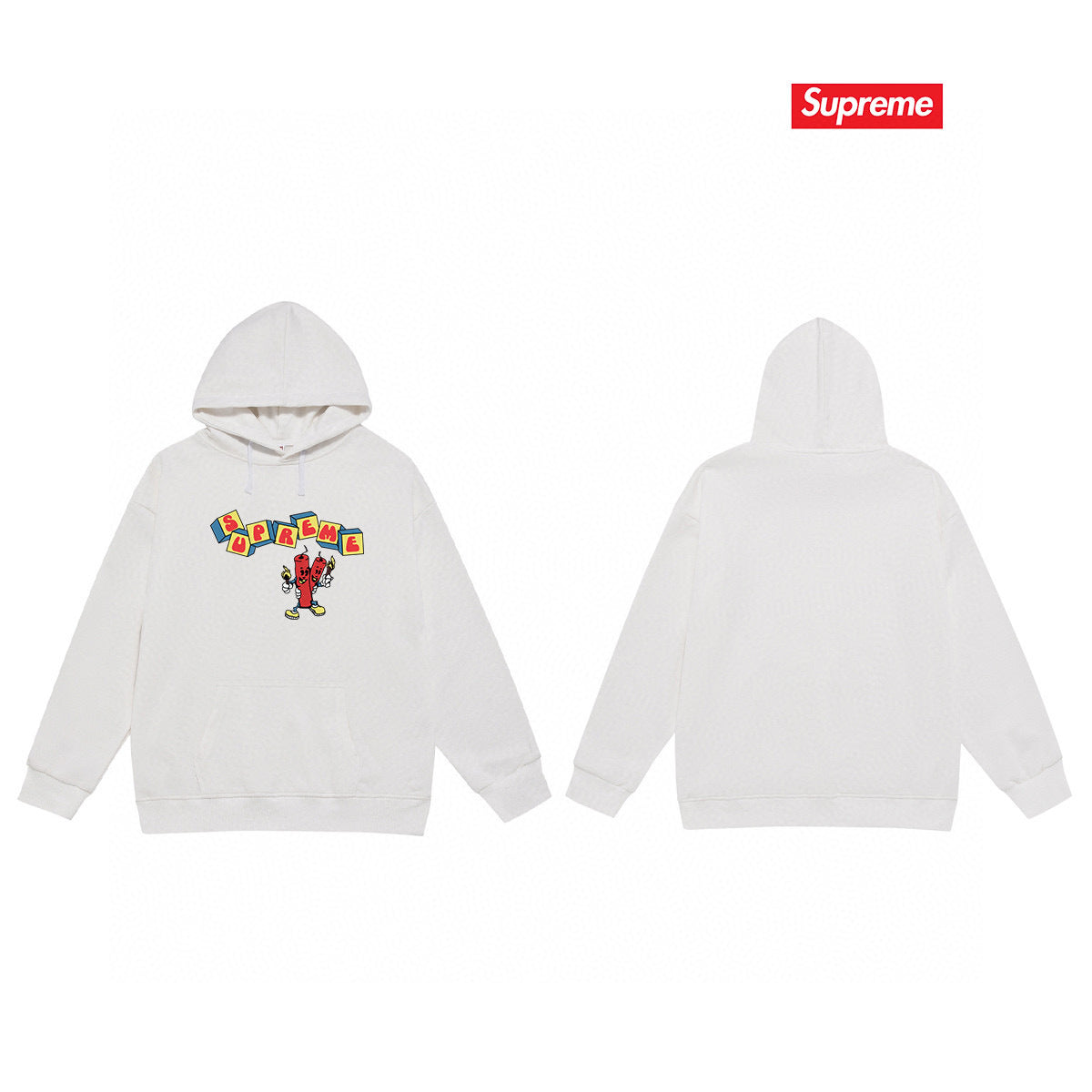 Supreme Unisex Casual Hoodie