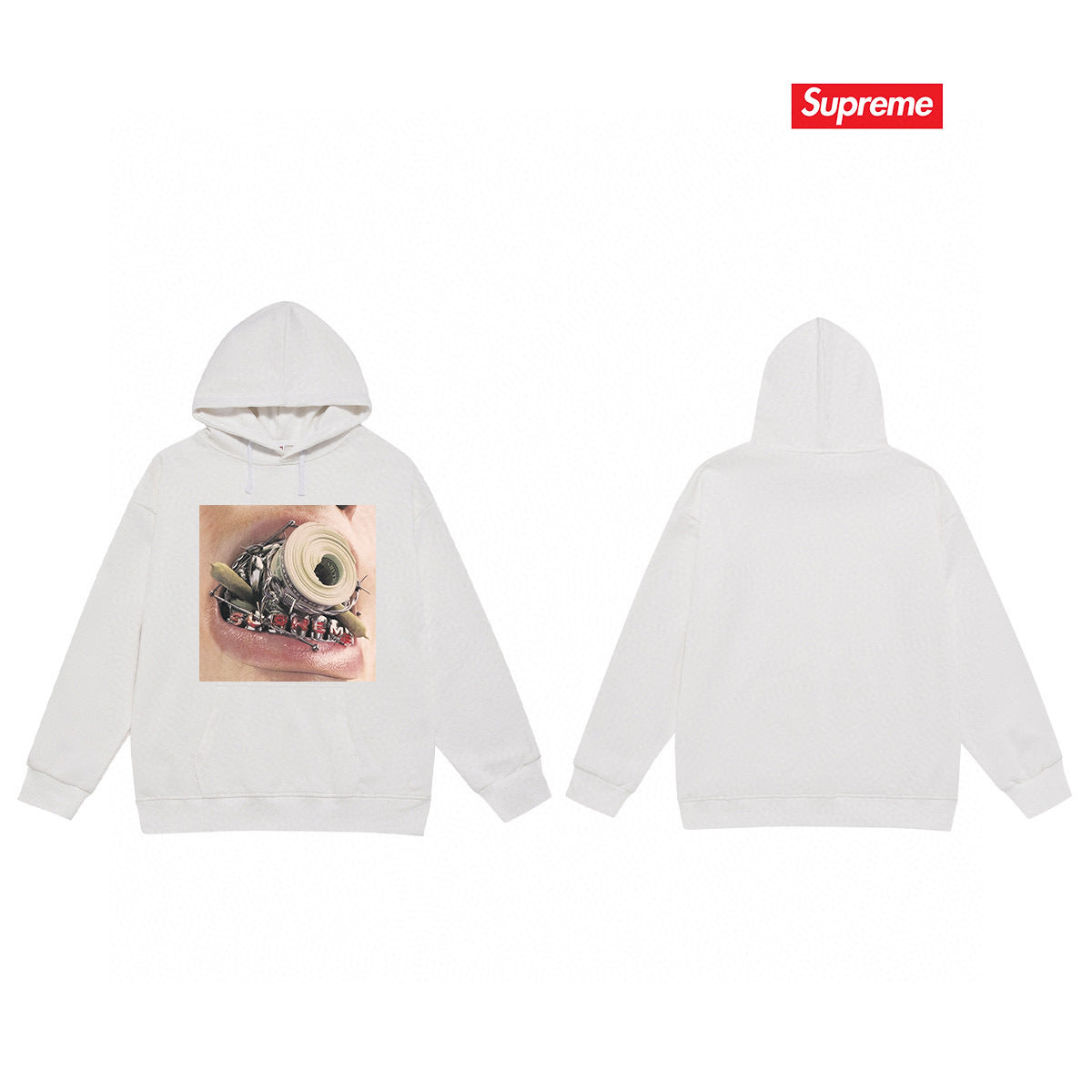 Supreme Unisex Casual Hoodie