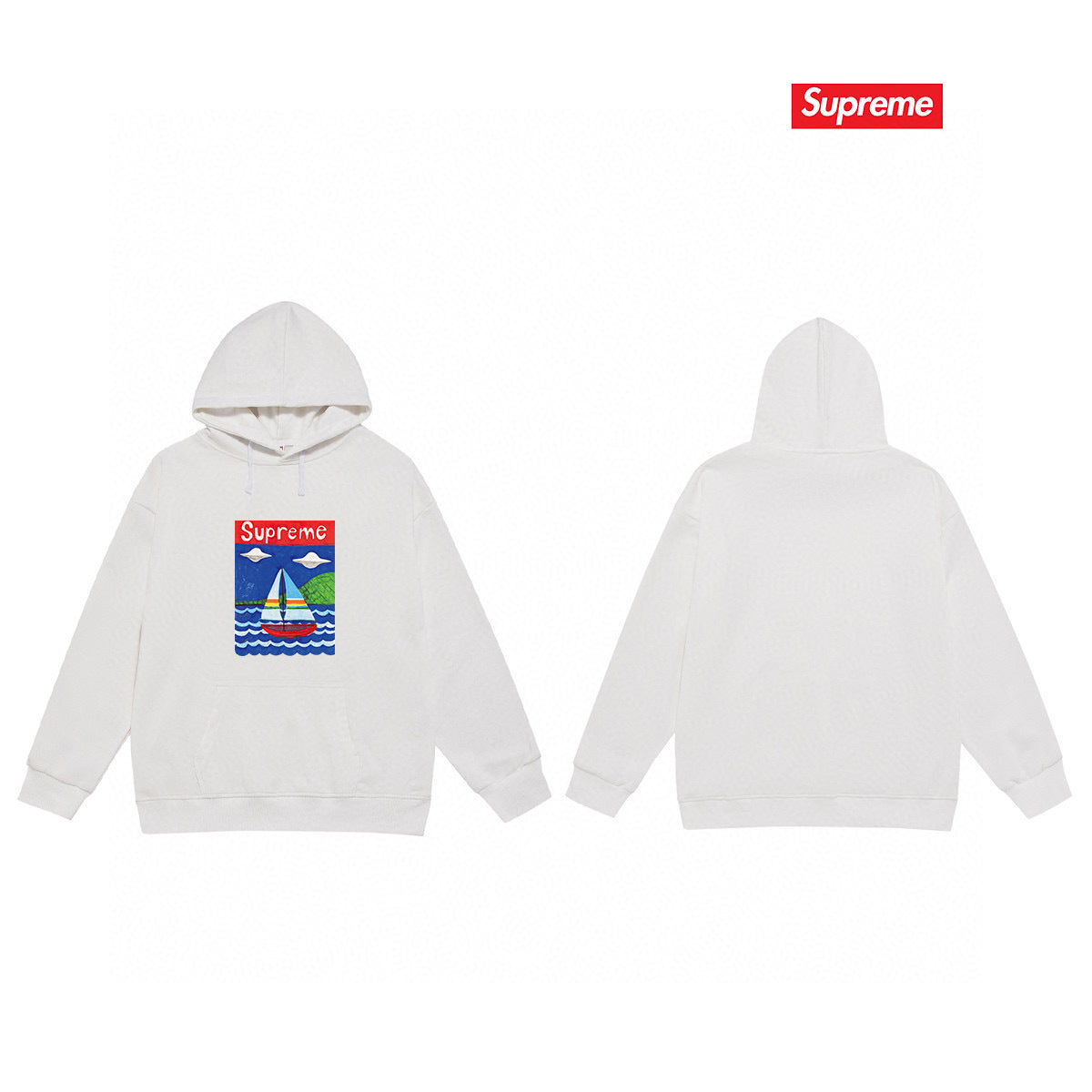 Supreme Unisex Casual Hoodie