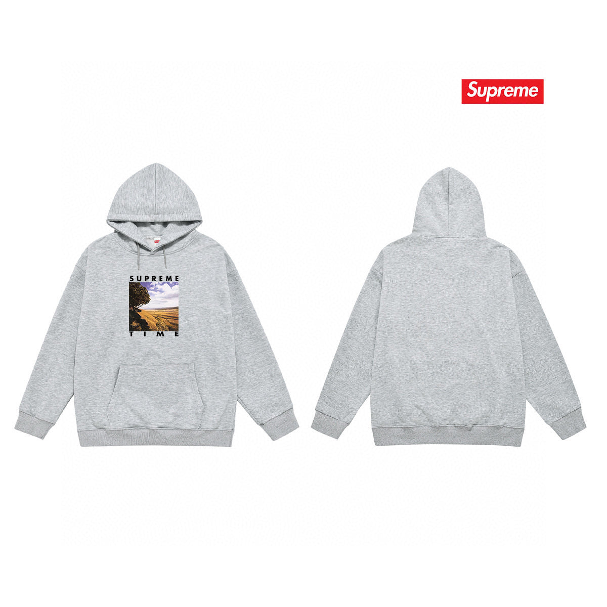 Supreme Unisex Casual Hoodie
