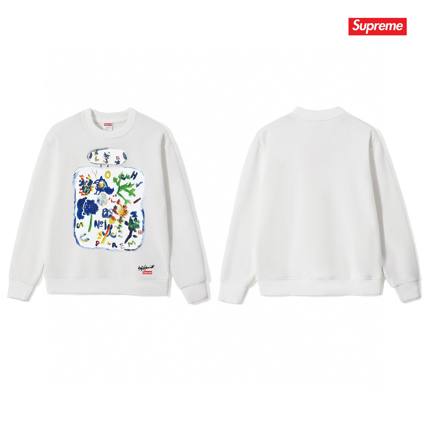 Supreme Unisex Casual Sweatshirt