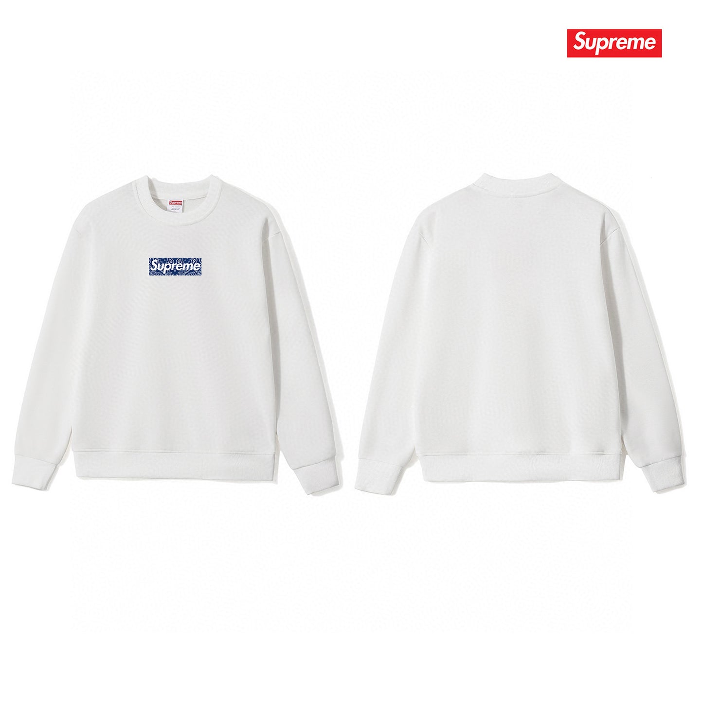 Supreme Unisex Casual Sweatshirt