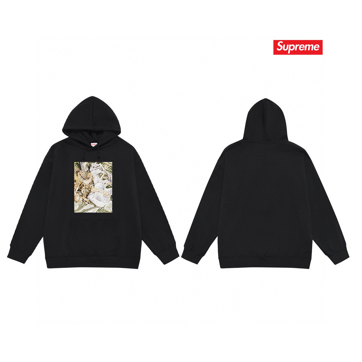 Supreme Unisex Casual Hoodie