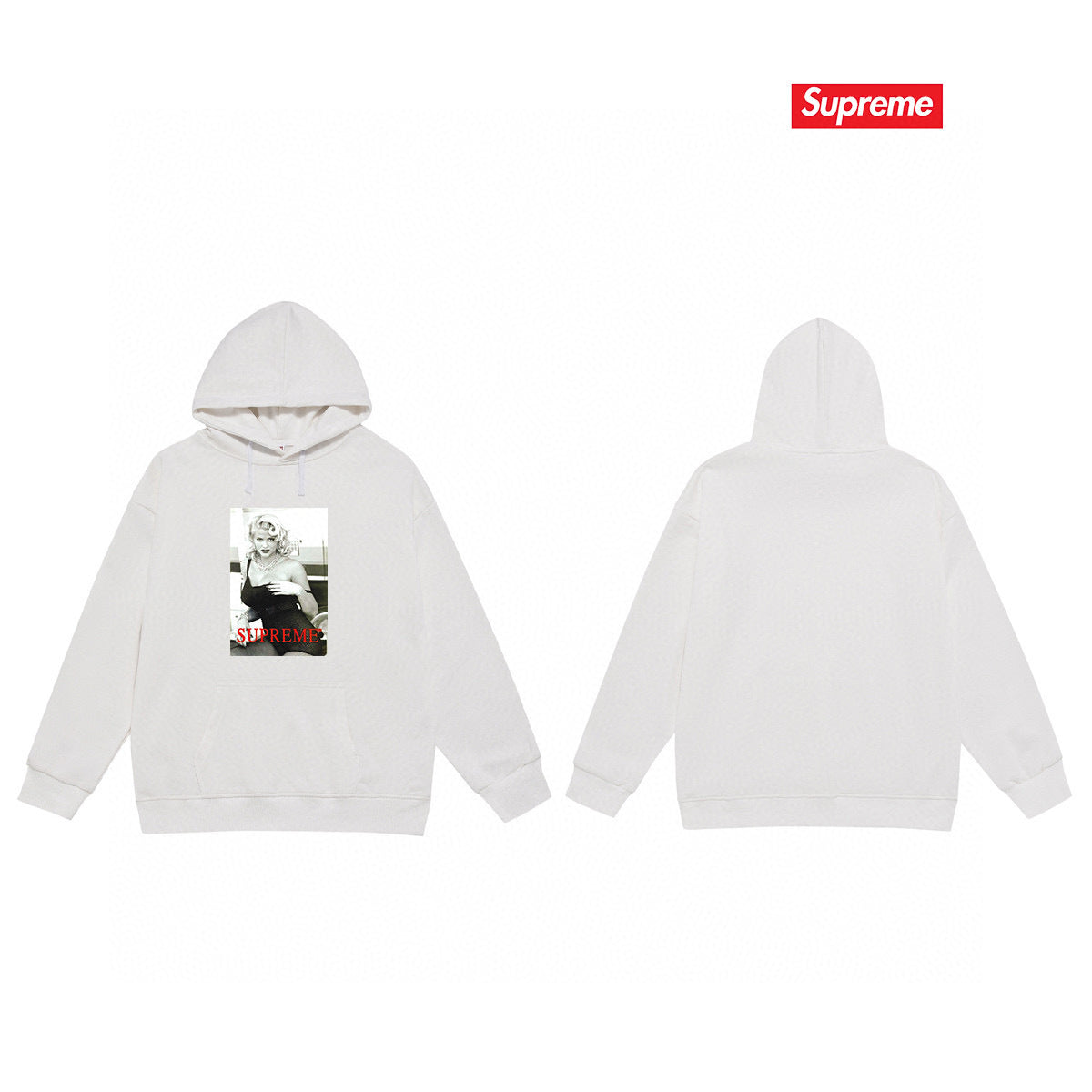Supreme Unisex Casual Hoodie