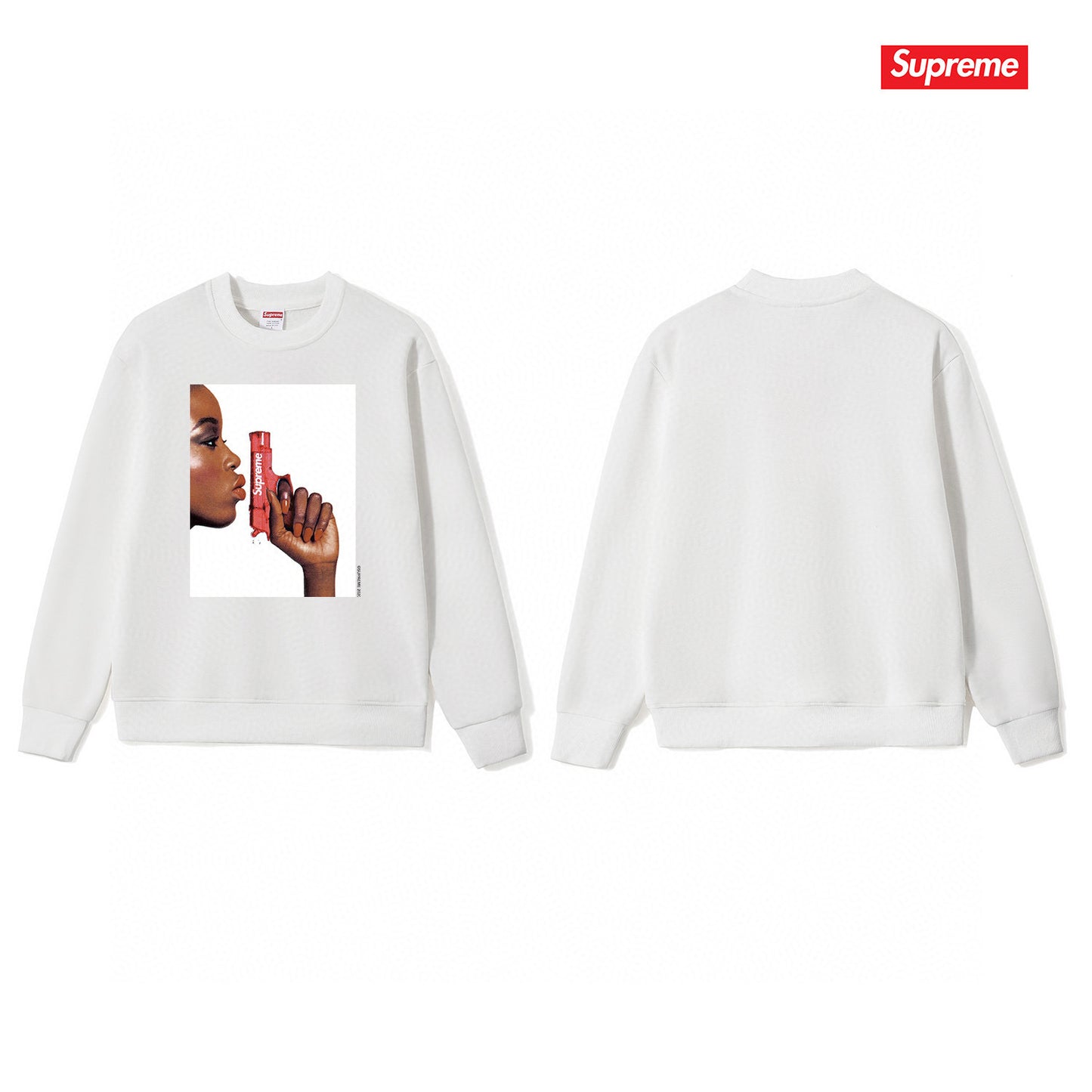 Supreme Unisex Casual Sweatshirt