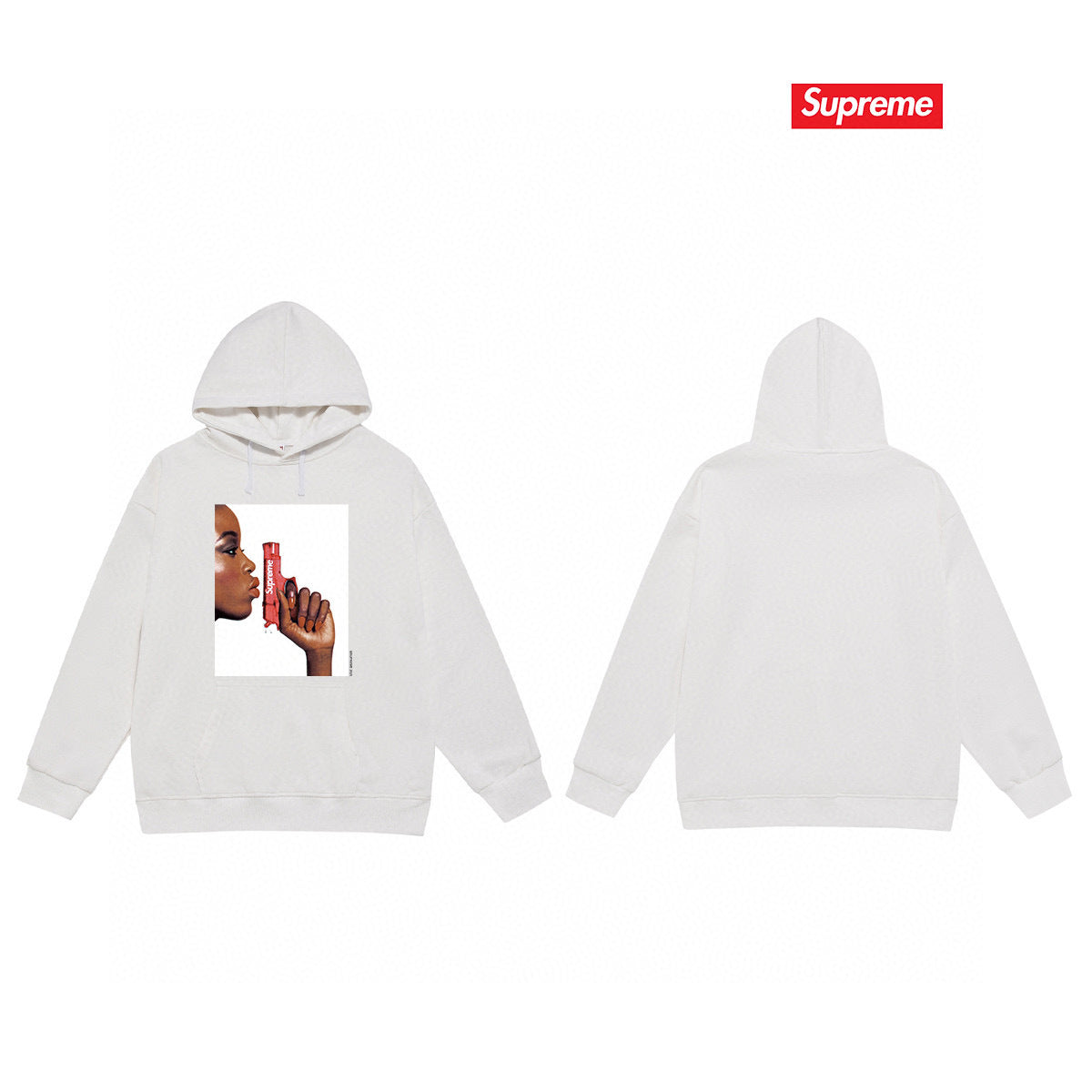 Supreme Unisex Casual Hoodie
