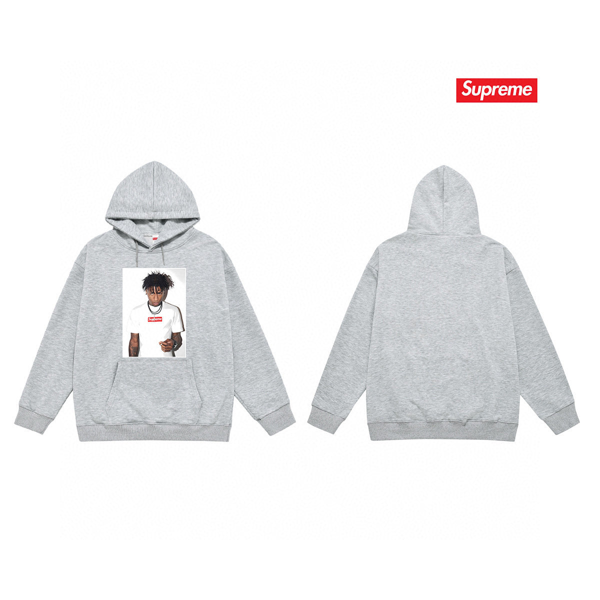 Supreme Unisex Casual Hoodie