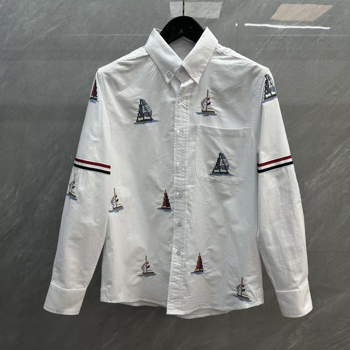 business embroidered shirt