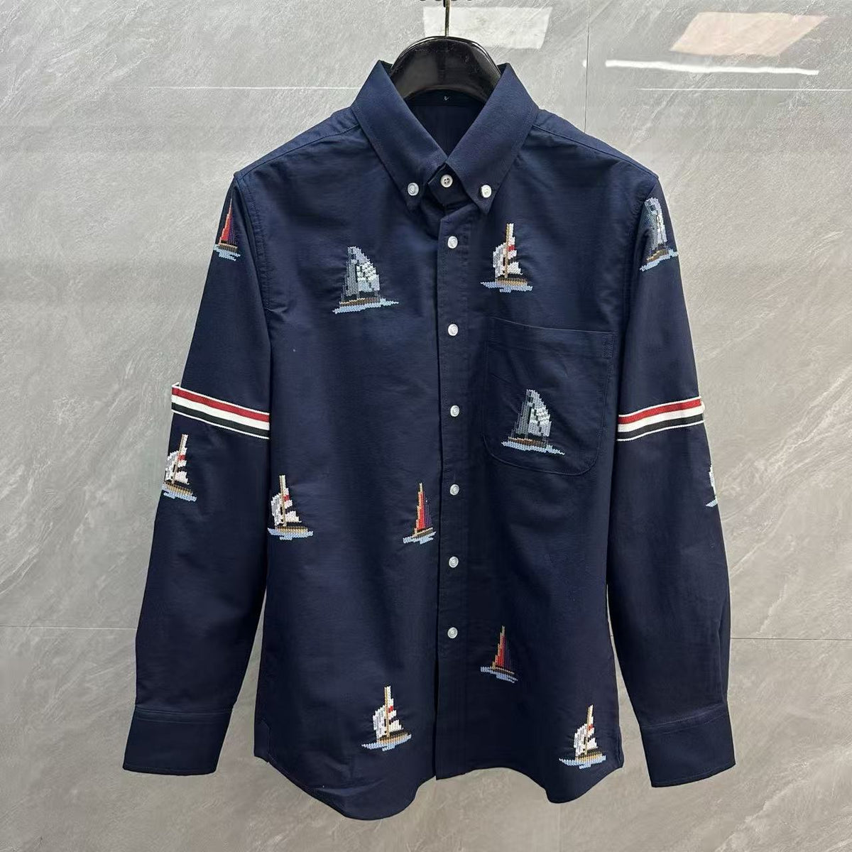 business embroidered shirt