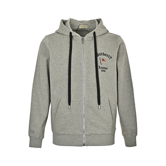 Burberry Zip-up hooded jacket