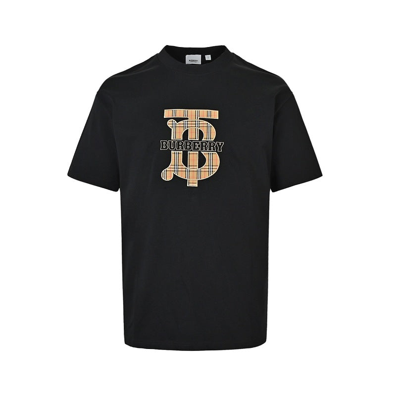 Burberry Embroidered Short-Sleeve T-Shirt