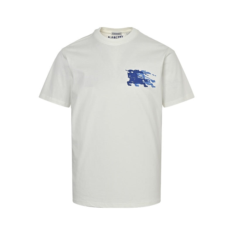 Burberry Embroidered Short-Sleeve T-Shirt