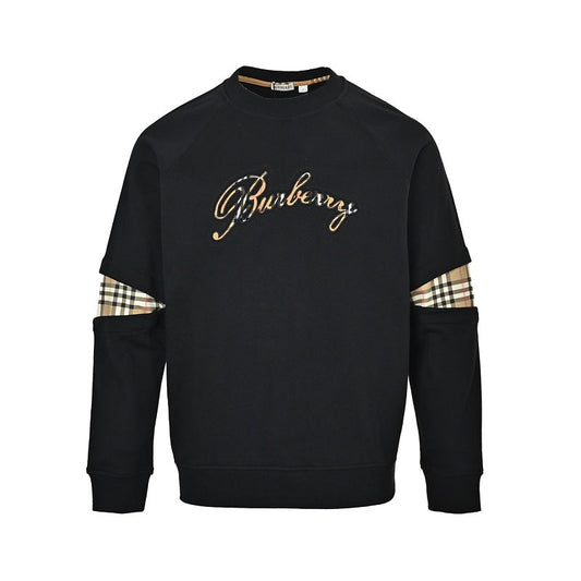 Burberry Embroidered Crewneck Sweatshirt