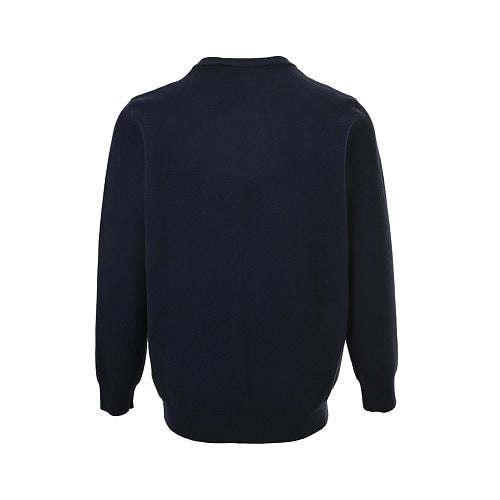Burberry Jacquard Crew-Neck Sweater