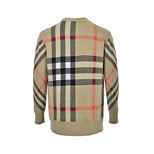 Burberry Checkered knit sweater