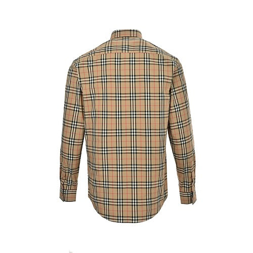Burberry Small Check Cotton Shirt