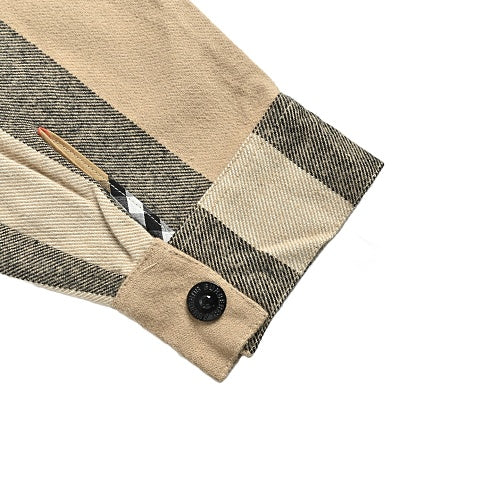 Burberry Plaid Shirt Jacket