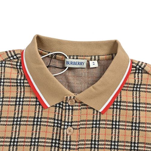 Burberry Short-Sleeve Plaid Polo Shirt