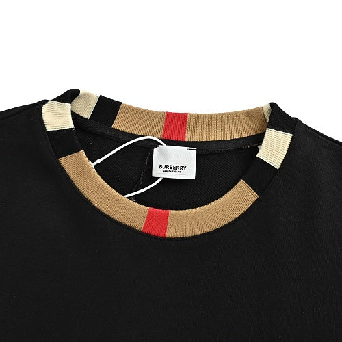 Burberry Checkered Crew-Neck Sweatshirt