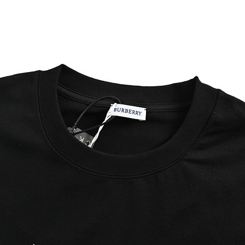Burberry Long-Sleeve T-Shirt with Colorful Embroidery