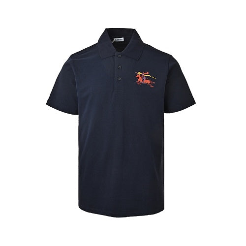 Burberry Embroidered Short-Sleeve Polo Shirt