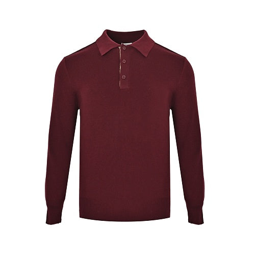 Burberry Wool Polo Sweater