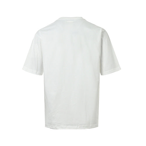 Burberry Short-Sleeve T-Shirt with Embossed Lettering