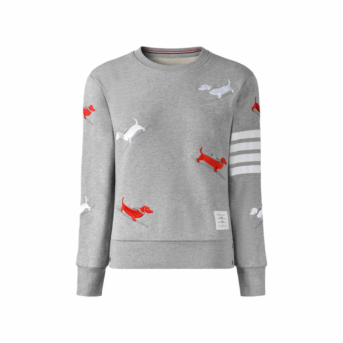Puppy Embroidery Sweatshirt
