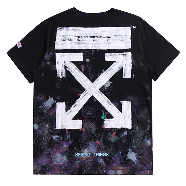 OFF Arrow Logo Cotton T-shirt