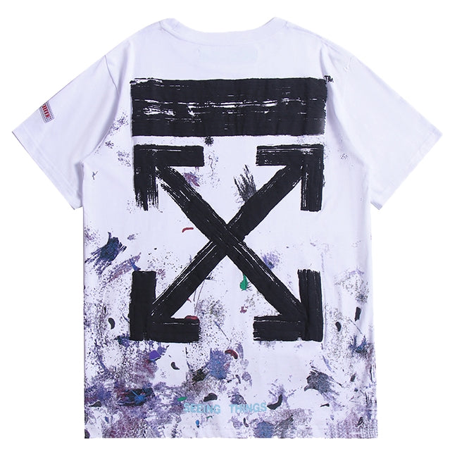 OFF Arrow Logo Cotton T-shirt