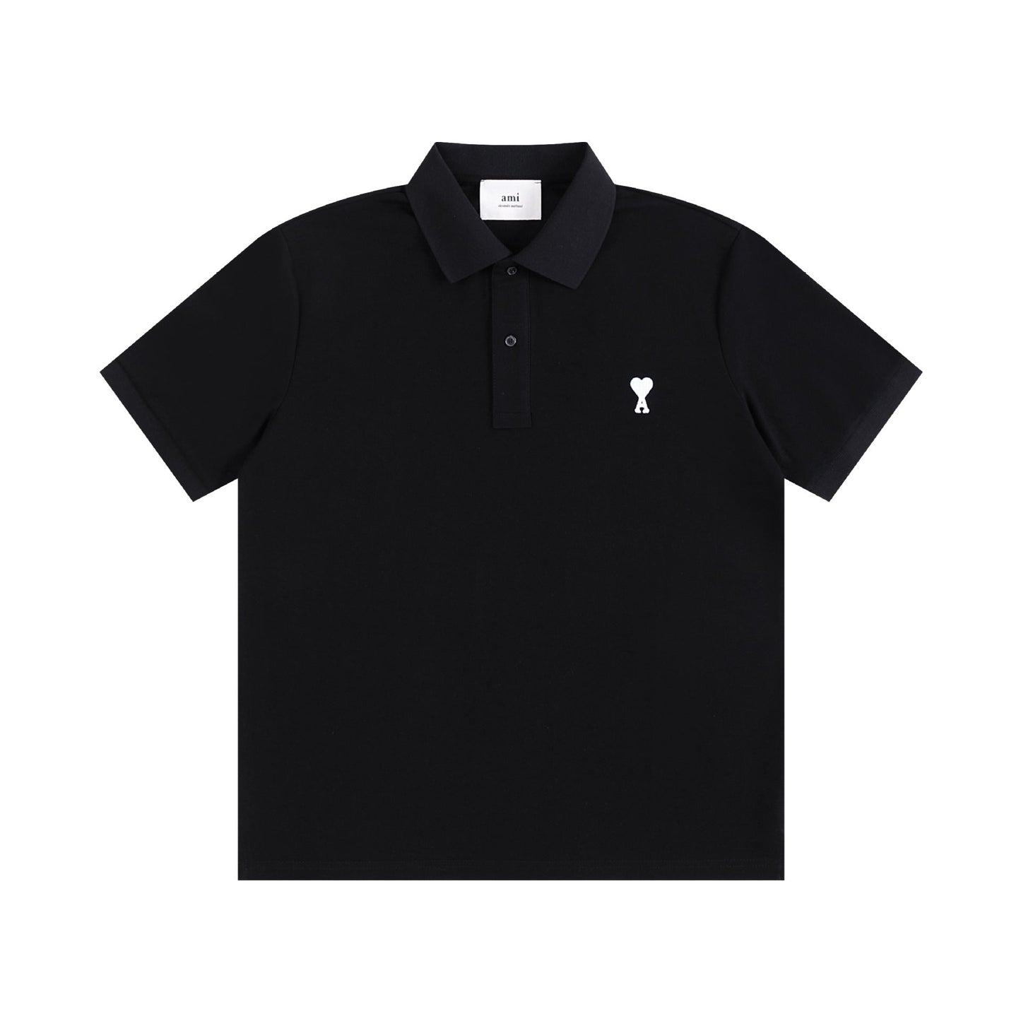White-Heart Casual Polo Shirt