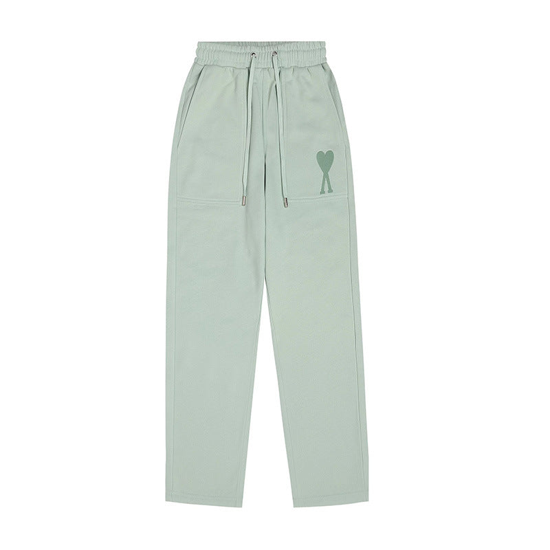 Casual Embroidered Sweatpants