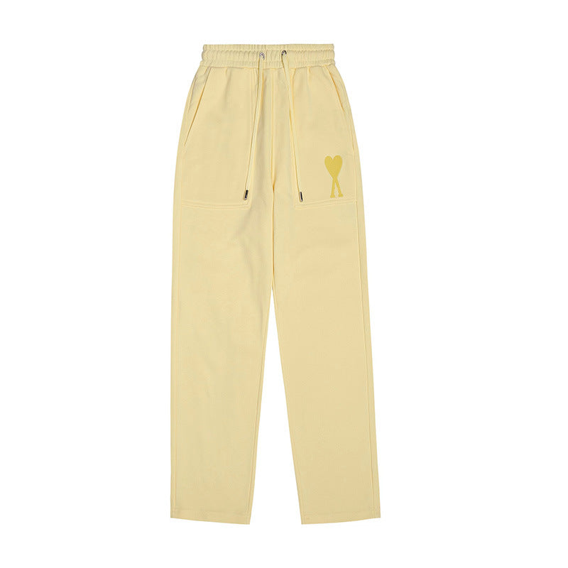 Casual Embroidered Sweatpants