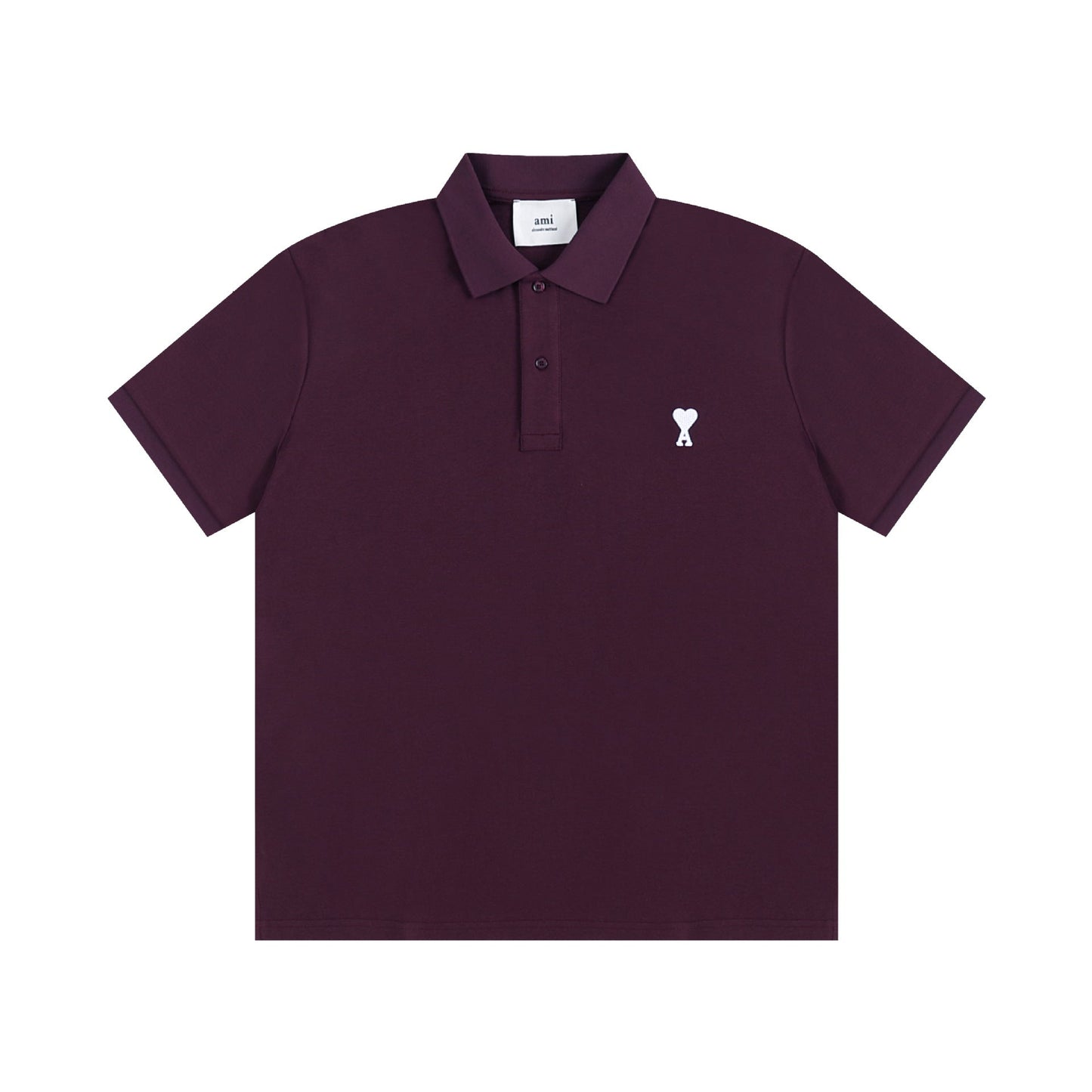 White-Heart Casual Polo Shirt