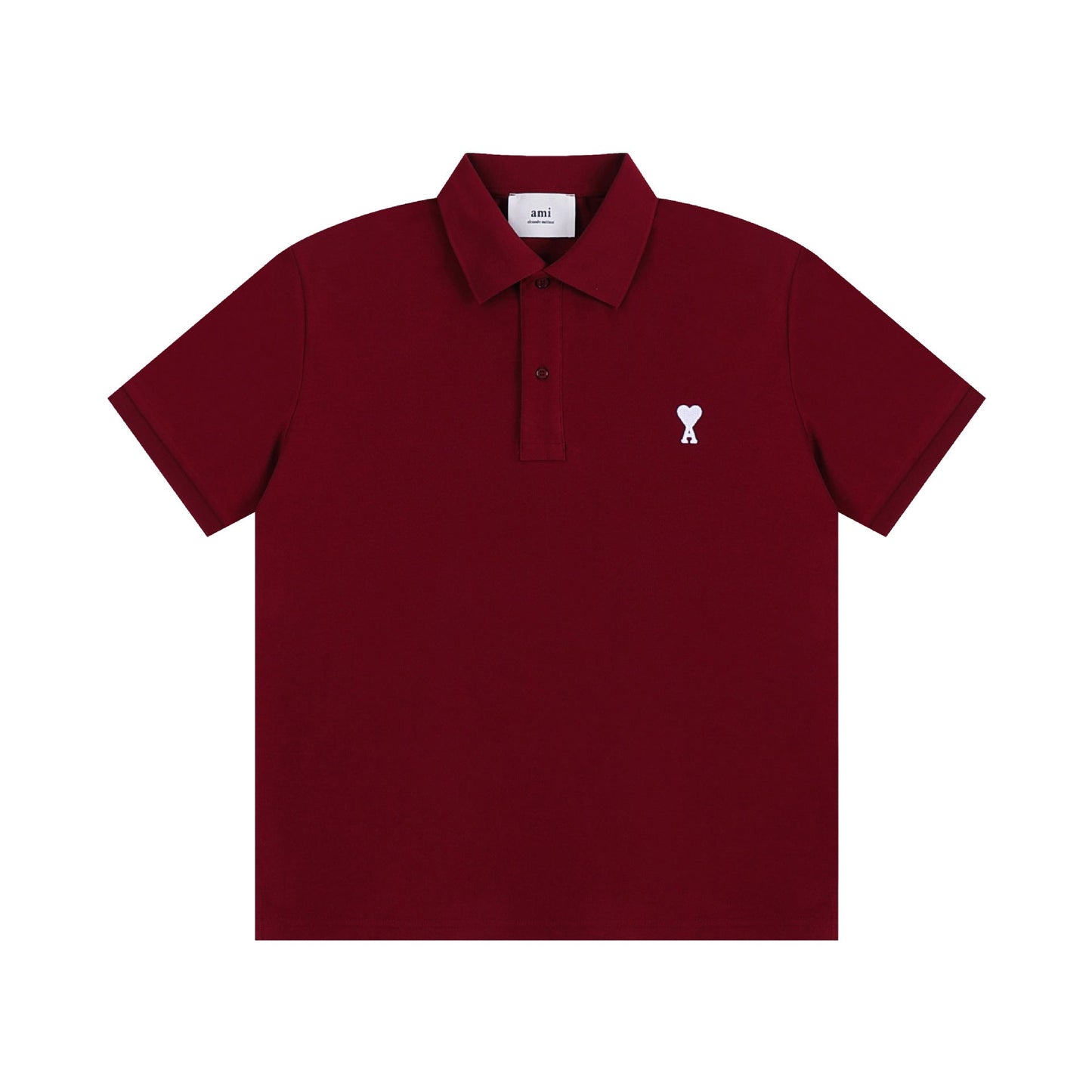 White-Heart Casual Polo Shirt