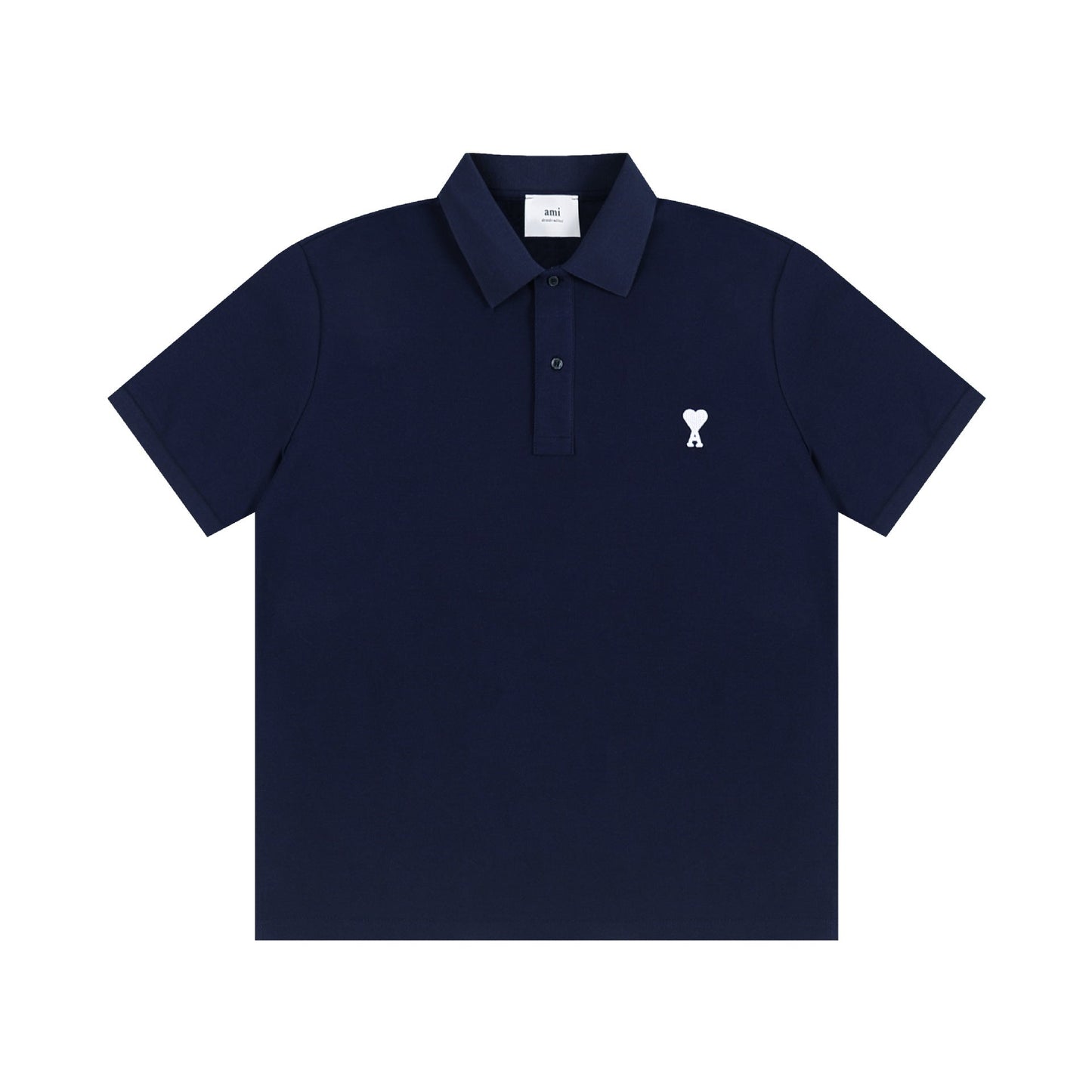 White-Heart Casual Polo Shirt