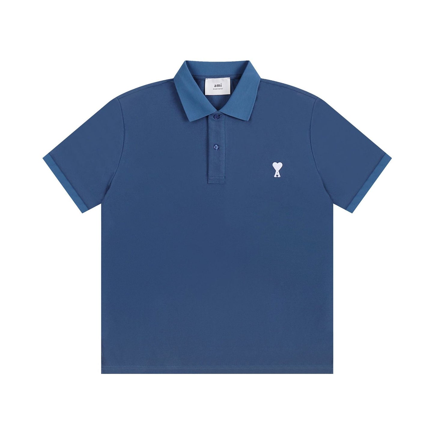 White-Heart Casual Polo Shirt