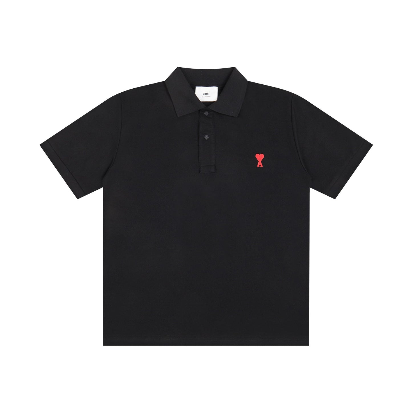 Red Heart Casual Polo Shirt