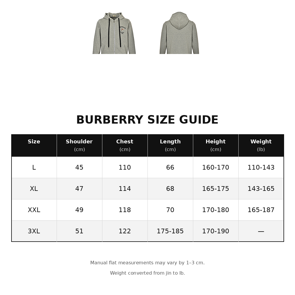 Burberry Zip-up hooded jacket