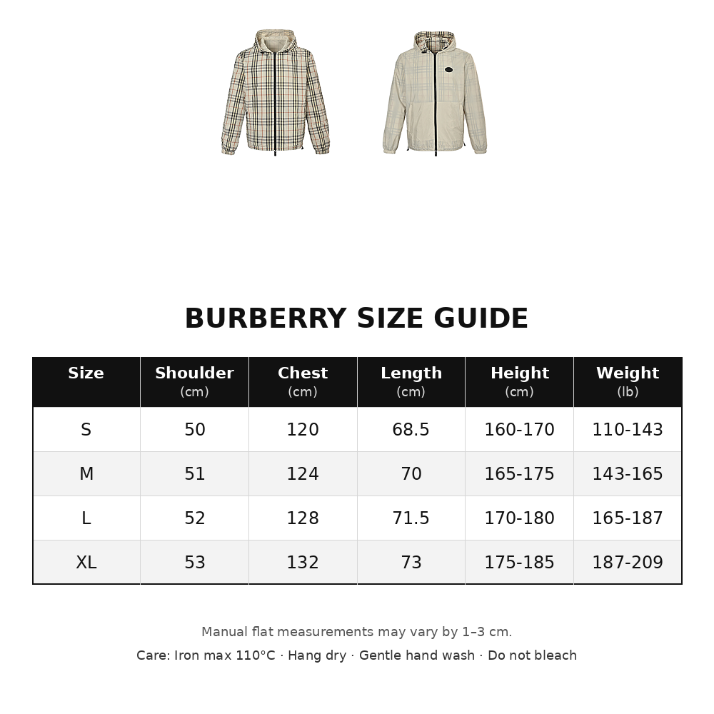 Burberry Reversible Hooded Jacket