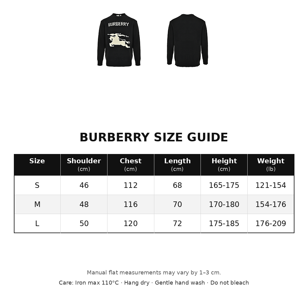 Burberry Jacquard Knit Sweater