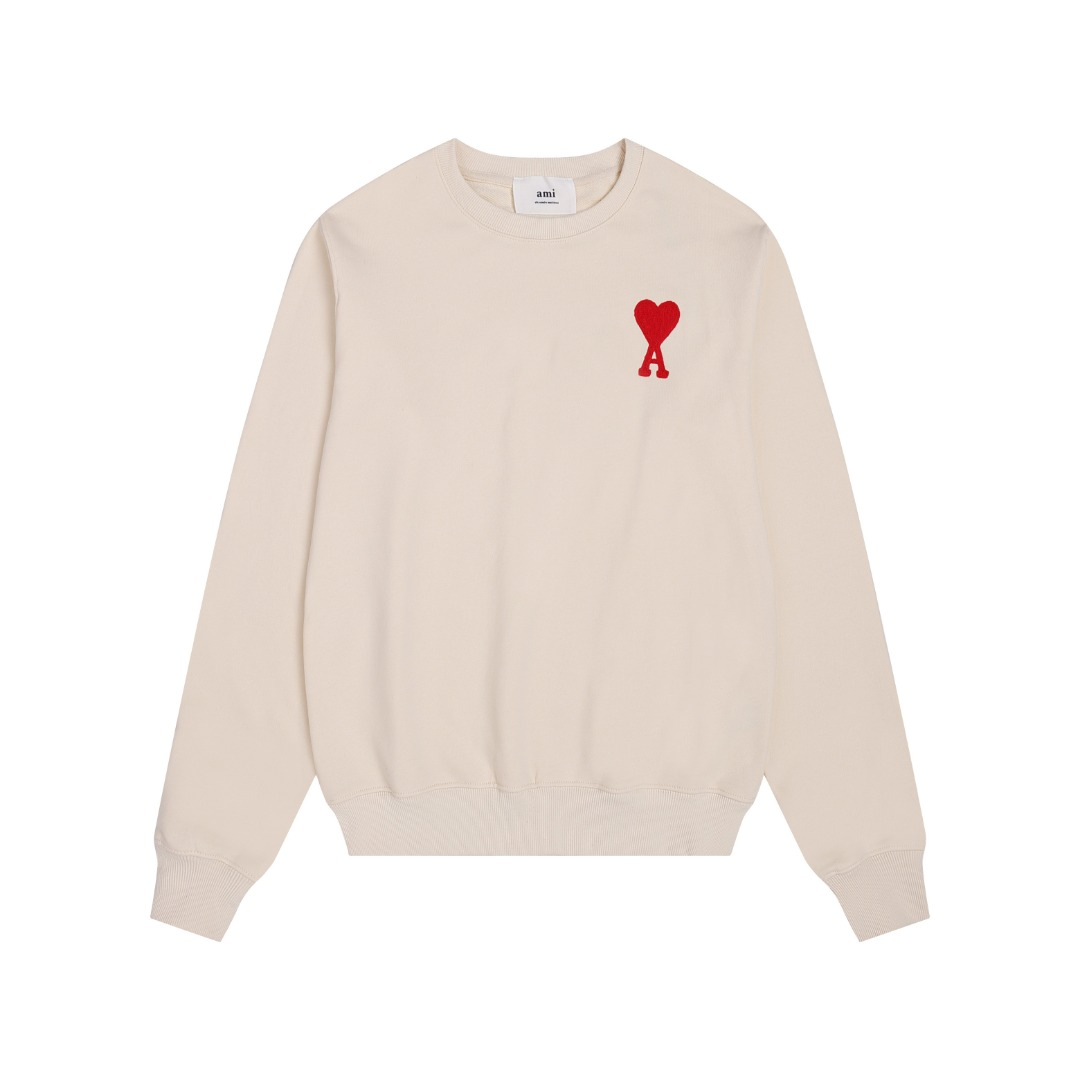AMI PARIS cotton hoodie